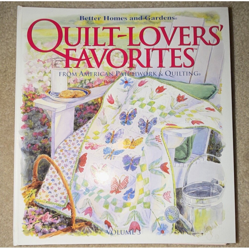 Better Homes and Gardens Quilt-Lovers' Favorites Vol 3 Quilt Patterns Book